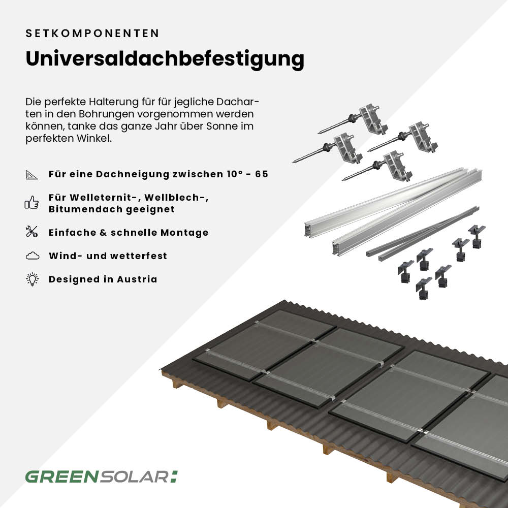Solaranlage Universaldach 8kWp mit Speicher 5,18 kWh – Bild 9