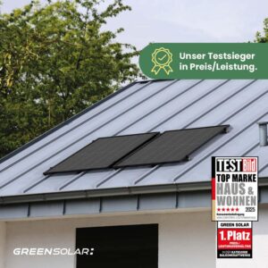 Balkonkraftwerk Universaldach 900/800 black bifazial